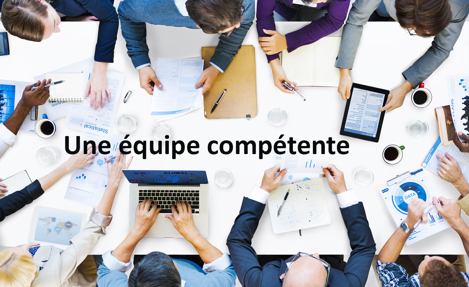 Image représentant une équipe compétente